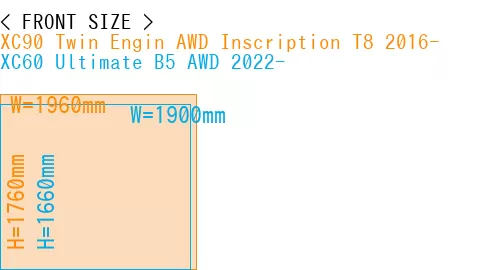 #XC90 Twin Engin AWD Inscription T8 2016- + XC60 Ultimate B5 AWD 2022-